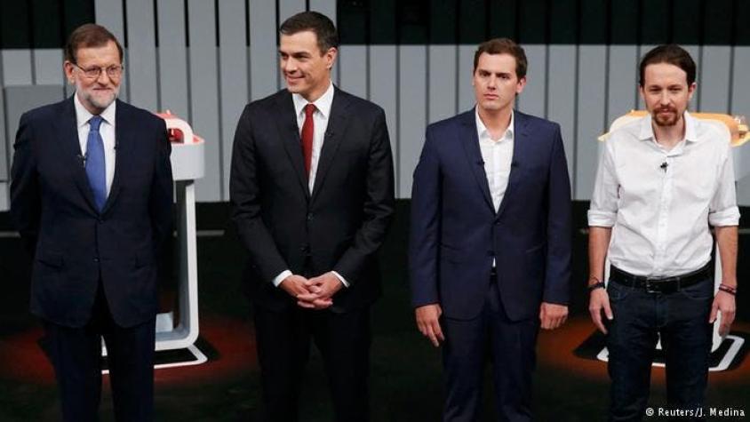 España: debate electoral acaba sin ganador