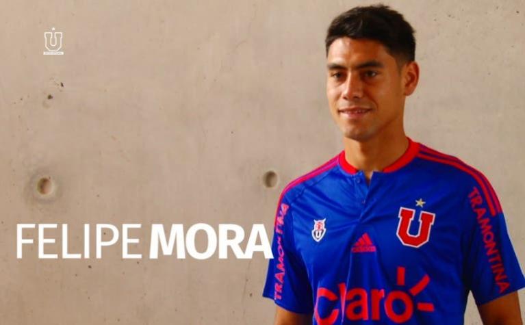 Felipe Mora tras llegada a la U: “Voy a jugar como un hincha más en la cancha”