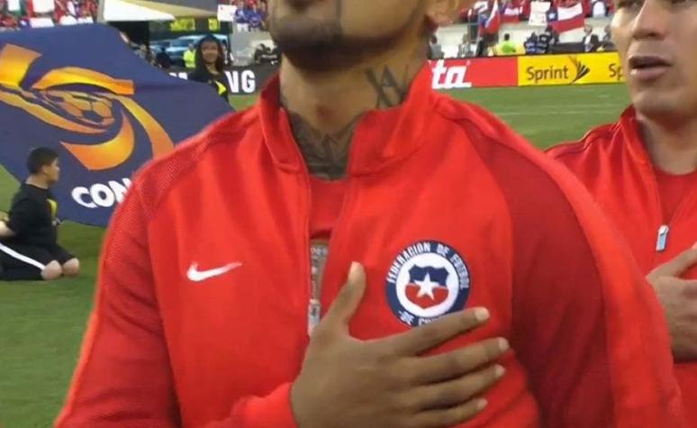 [VIDEO] Así cantó "La Roja" el himno de Chile ante Panamá