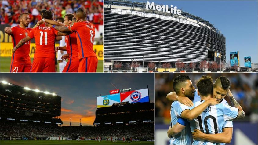 Las llaves, sedes y horarios de los cuartos de final de la Copa América Centenario