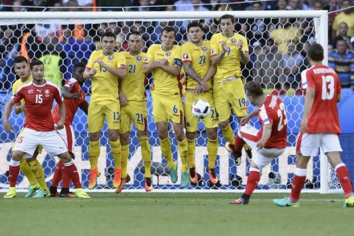 Suiza logra valioso empate ante Rumania y sueña con octavos de Eurocopa