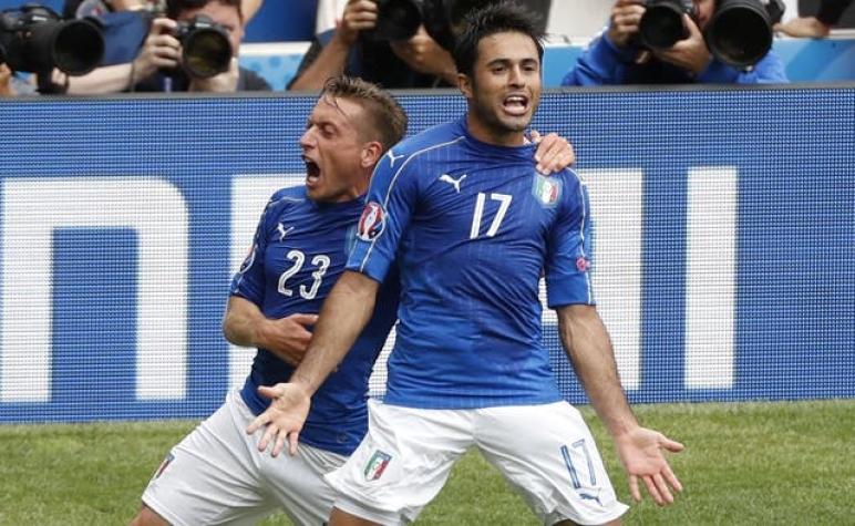 Italia vence a Suecia y avanza a los octavos de final de la Eurocopa