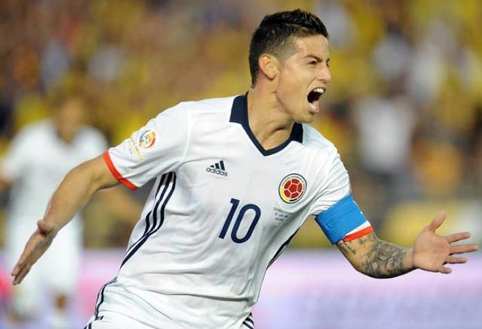 [VIDEO] James Rodríguez anima sesión de baile en camarín de la selección colombiana