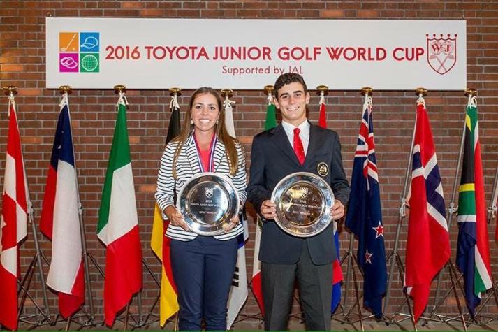 Golfista chileno se proclama campeón en Mundial juvenil en Japón