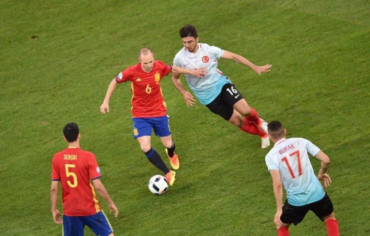[GOL A GOL] España golea a Turquía por el Grupo D de la Euro 2016
