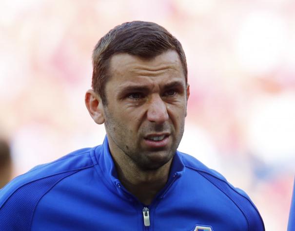 [FOTOS] La emoción del capitán de Croacia en la Eurocopa, a cinco días de la muerte de su padre