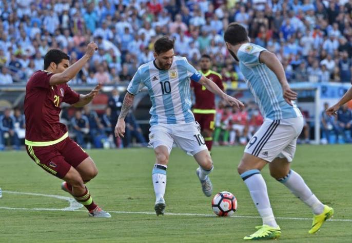 [VIDEO] Los mejores momentos del 1° tiempo del duelo Argentina-Venezuela en Copa Centenario