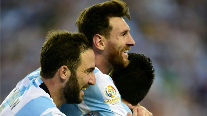 Argentina golea a Venezuela y avanza a semifinales de la Copa América Centenario