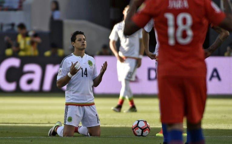 Las disculpas de "Chicharito" Hernández tras la inapelable derrota frente a Chile