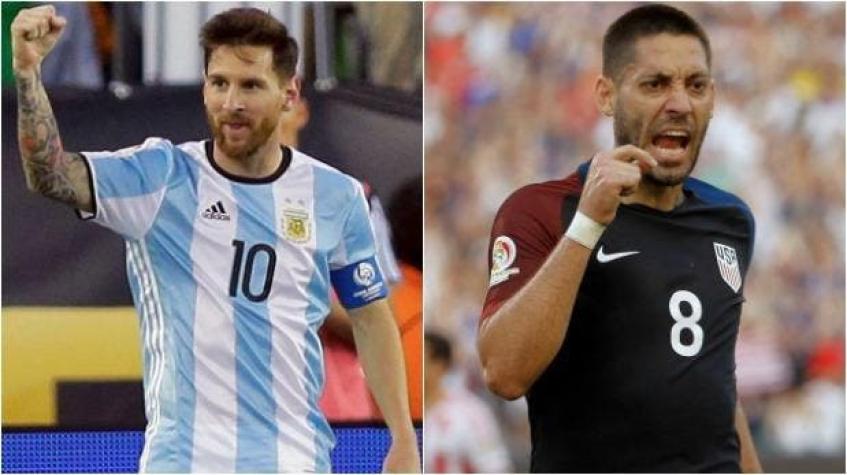 Argentina y Estados Unidos dirimen al primer finalista de la Copa América Centenario