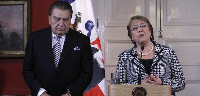 Don Francisco y Michelle Bachelet se reúnen en La Moneda