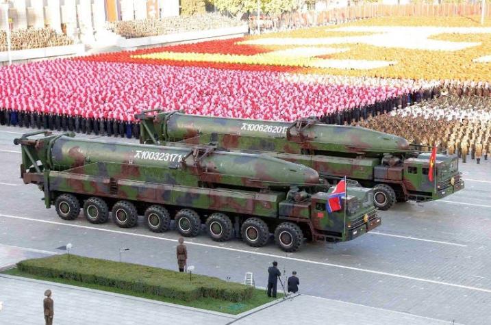 Corea del Norte ensaya un misil, aparentemente sin éxito