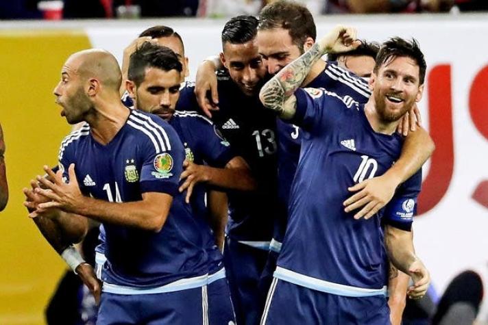Argentina golea al anfitrión Estados Unidos y se instala en la final de la Copa Centenario