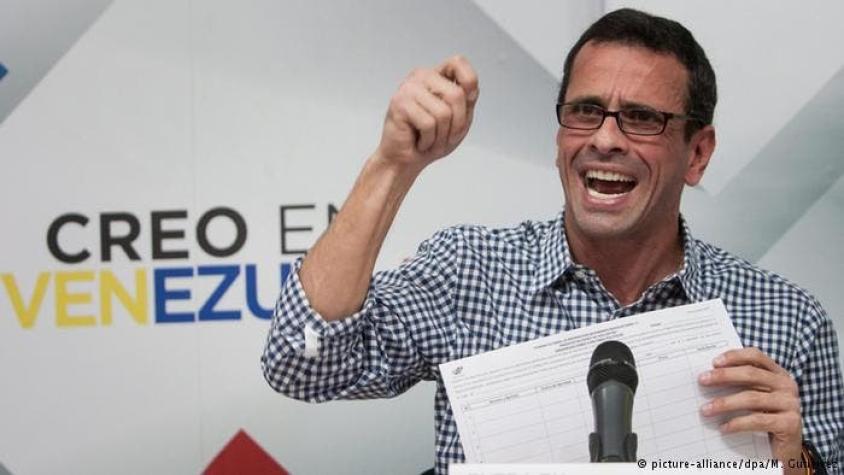 Capriles: se ha validado 98 % de firmas para revocatorio