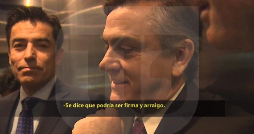 [VIDEO] La broma de Pablo Longueira en la antesala de su formalización