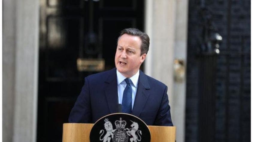David Cameron anuncia su dimisión como primer ministro de Reino Unido tras victoria del Brexit