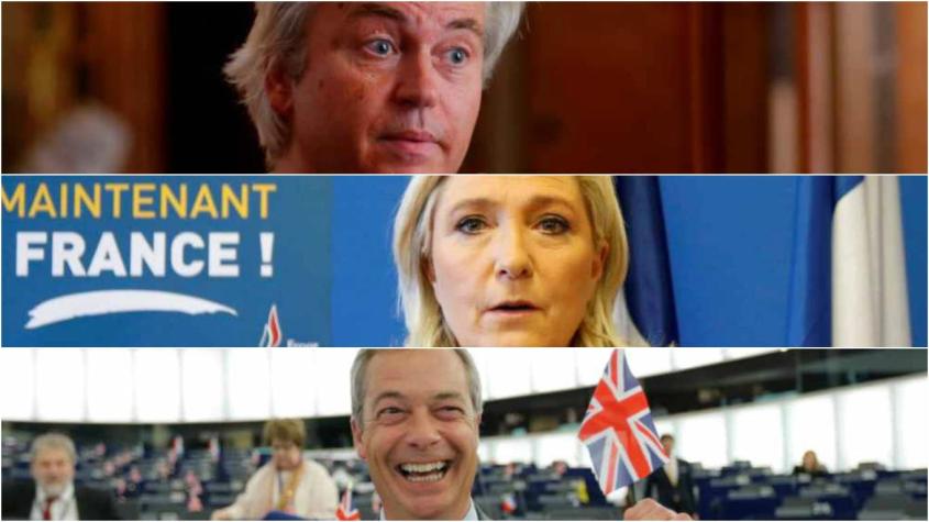 Brexit: los líderes que impulsan el "euroescepticismo" tras la votación en Reino Unido