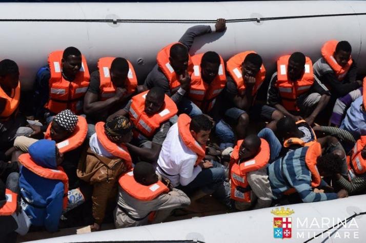 Más de 3.300 migrantes socorridos frente a las costas de Libia
