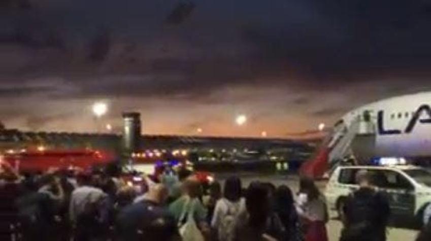Vuelo 705 de LATAM realizó aterrizaje de emergencia en Madrid