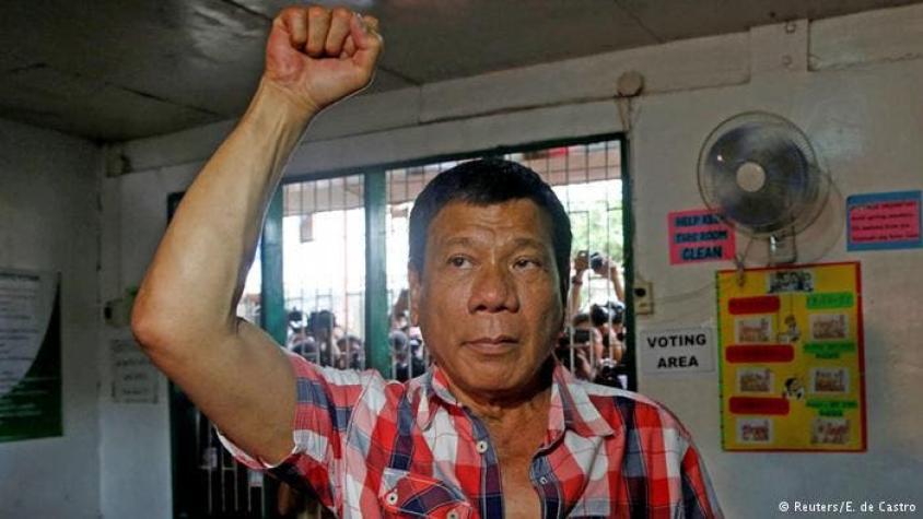 Rodrigo Duterte asume oficialmente como presidente de Filipinas