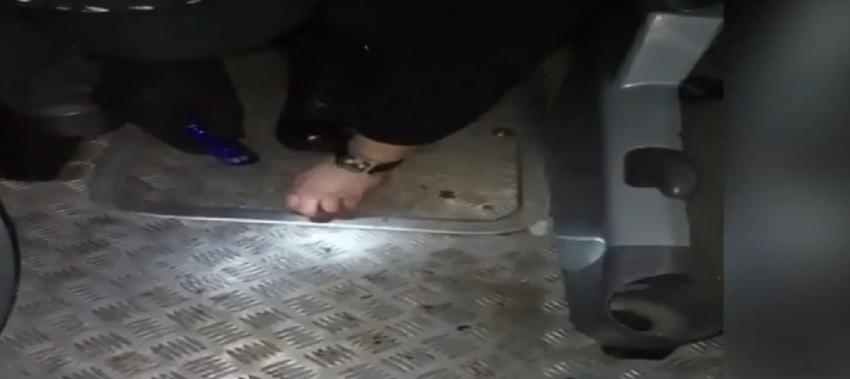 [VIDEO] Reos de alta peligrosidad se fugan desde bus de gendarmería