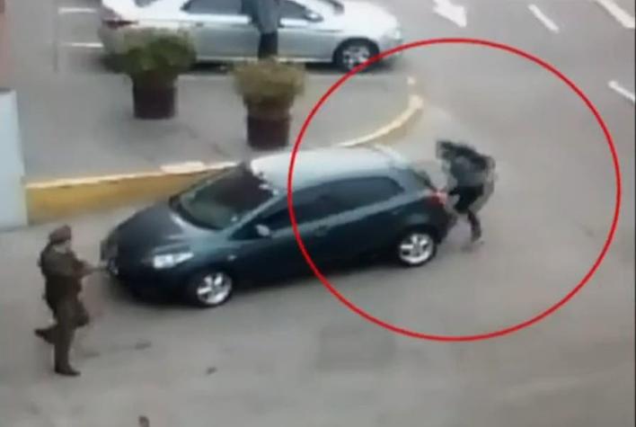 Reo herido tras asaltar Mall de Quilicura se intenta fugar del Hospital San José