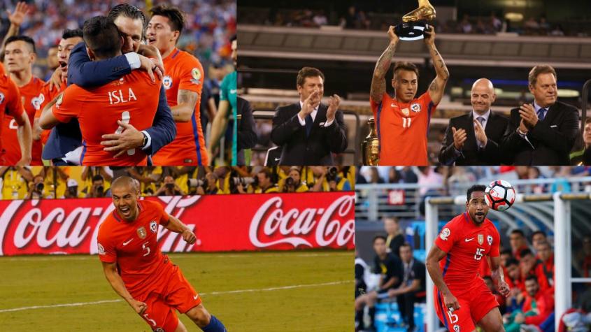 El futuro de los 23 jugadores de Chile campeones de la Copa América Centenario