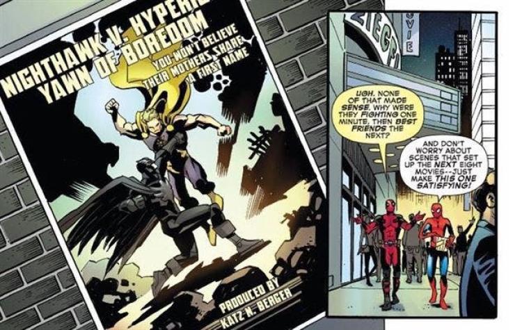 La forma en la que Marvel se burla de "Batman vs Superman" con Spider-man y Deadpool
