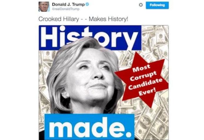 EE.UU.: el polémico tuit borrado por el que Donald Trump es acusado de antisemita