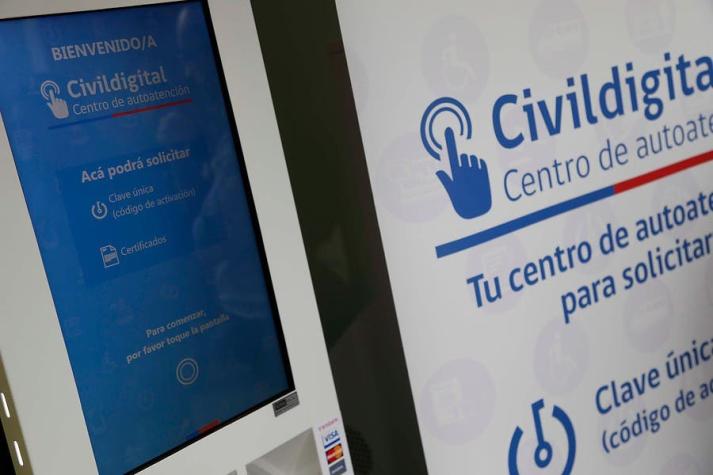 Registro Civil inaugura en mall tótem para realizar trámites digitales