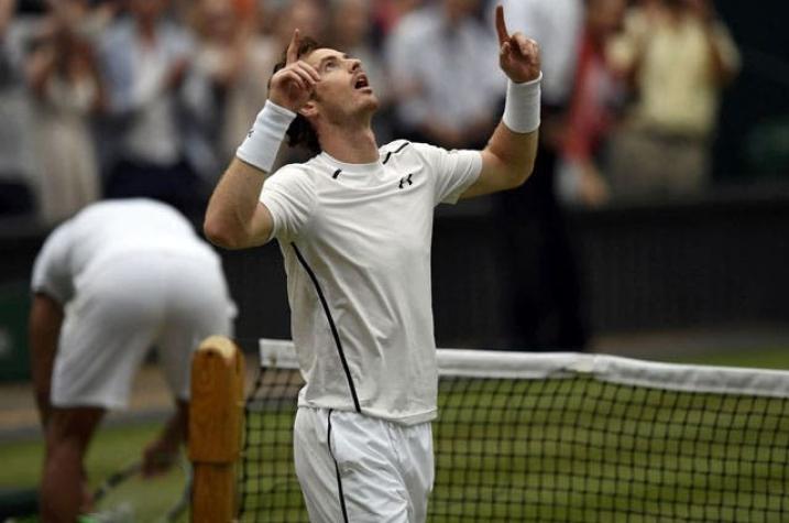 Murray vence a Tsonga y completa semifinales de Wimbledon