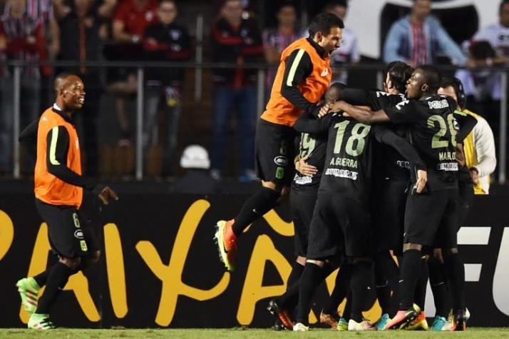 Atlético Nacional quedó a un paso de la final tras vencer a Sao Paulo en el Morumbí