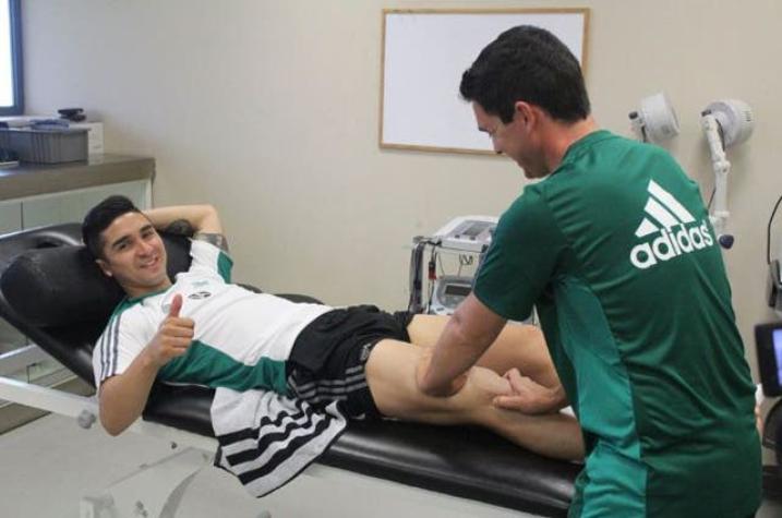 Felipe Gutiérrez comienza recuperación de su rodilla derecha en Real Betis