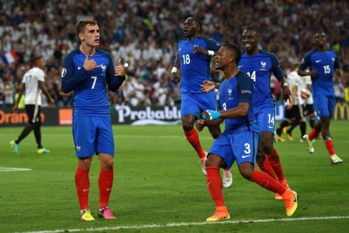 Francia avanza a la final de la Euro tras vencer con autoridad a Alemania
