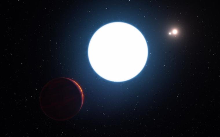 Descubren planeta con tres amaneceres y ocasos en el norte de Chile