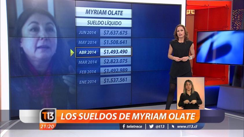 Así fue cómo subieron los sueldos de Myriam Olate, ex subdirectora de Gendarmería