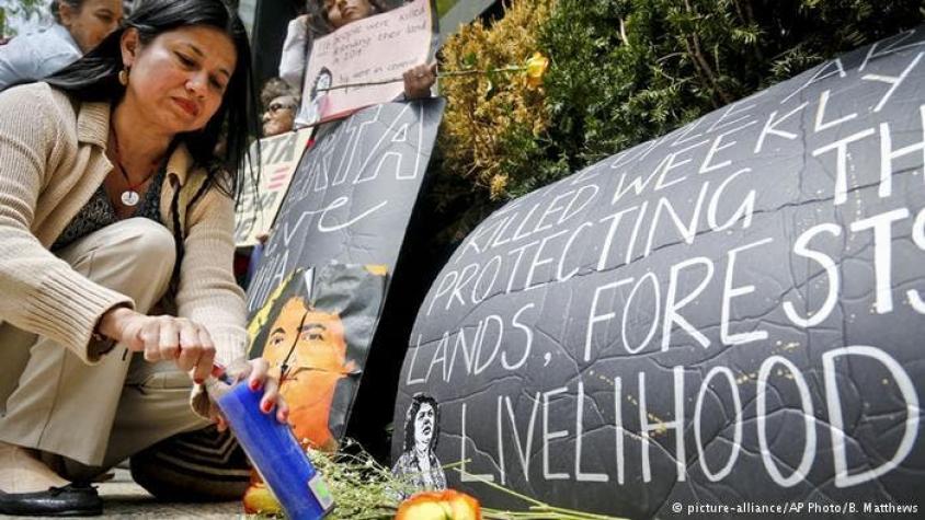Honduras: asesinan a activista ambiental vinculada con Berta Cáceres