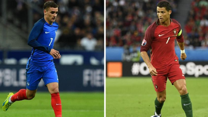 Francia y Portugal se enfrentan buscando la corona de la Eurocopa 2016