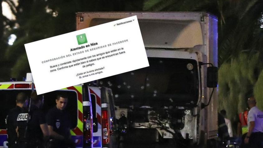 Facebook habilita "botón" para conocer estado de los afectados en Niza, Francia