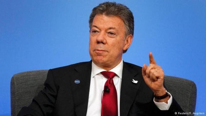 Santos agradece apoyo de Alemania al proceso de paz en Colombia