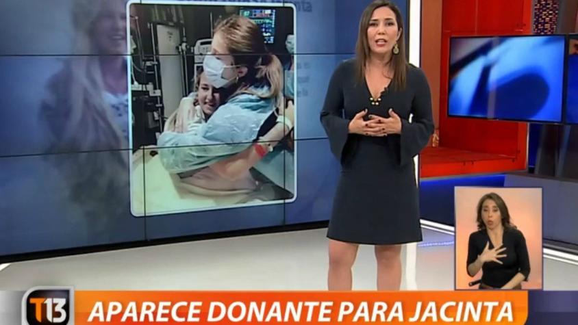 [VIDEO] Aparece donante que permitirá doble trasplante de Jacina Zañartu