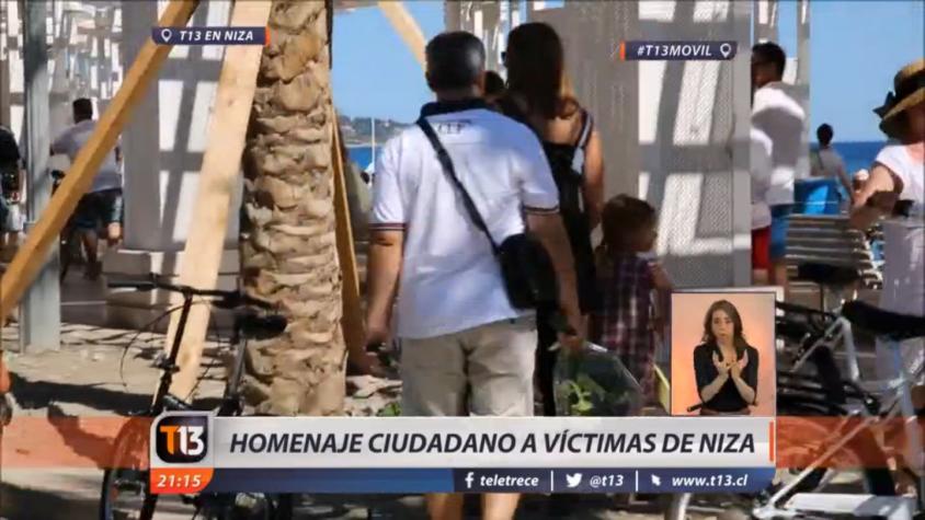 [VIDEO] Niza se levanta y rinde homenaje a los fallecidos en el ataque terrorista