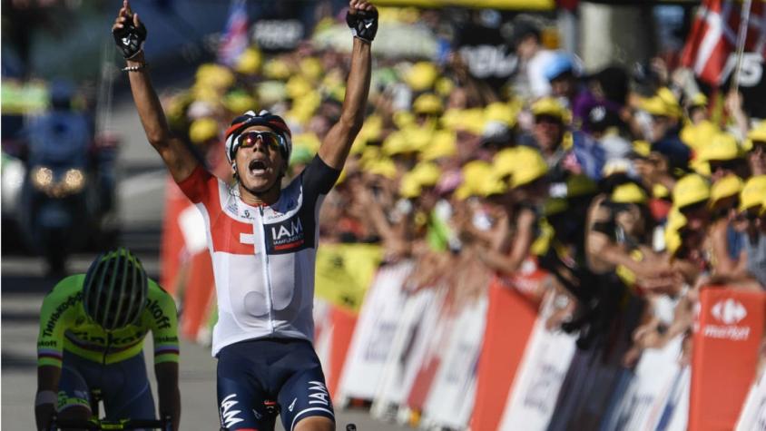 Ciclista colombiano consigue mejor triunfo de su carrera al ganar etapa del Tour de Francia
