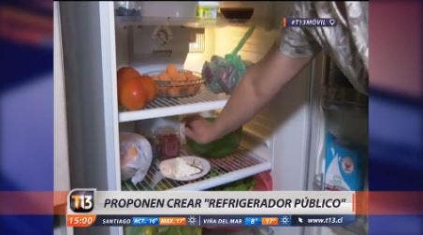 [VIDEO] "Refrigerador público" promete decirle adiós a la comida que termina en la basura