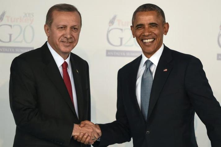 Obama promete a Erdogan ayuda de EEUU para investigar golpe frustrado en Turquía