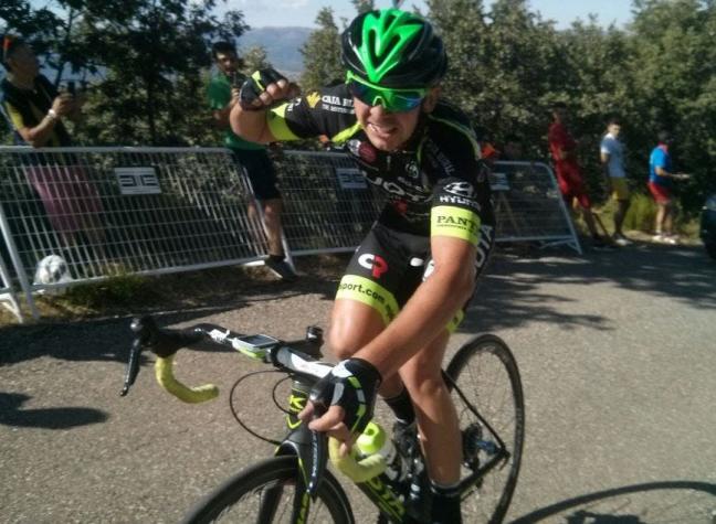 Ciclista chileno brilla en competencia realizada en España
