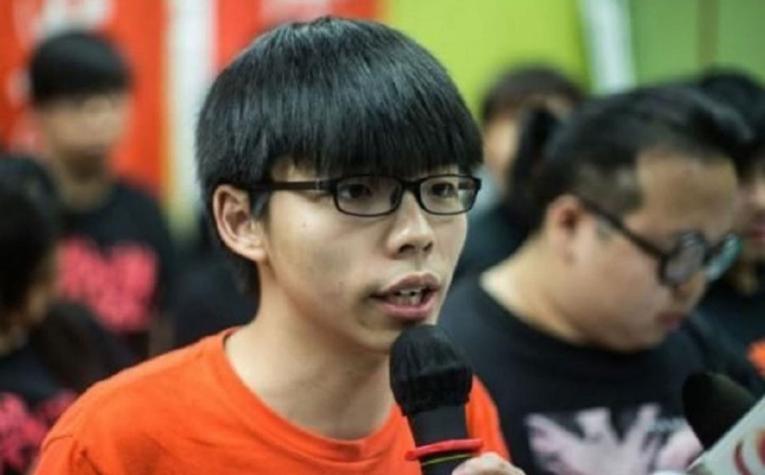 Líder estudiantil de Hong Kong declarado culpable por participar en protesta