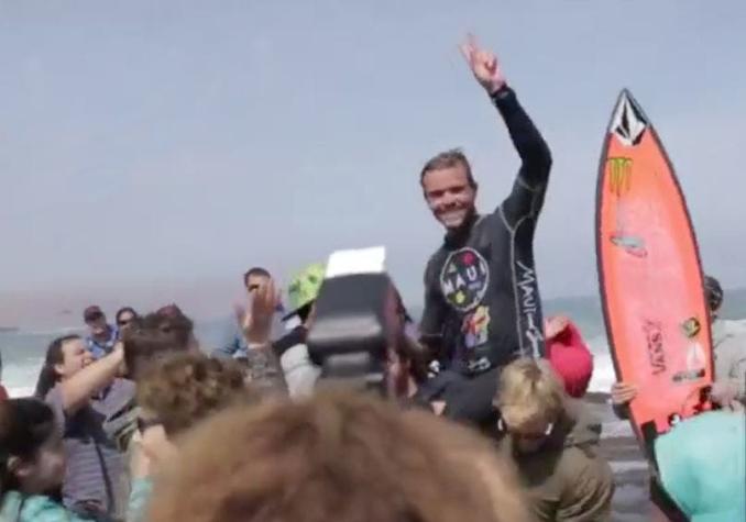 [VIDEO] Primer título para Francia en el Mundial de Surf realizado en Arica