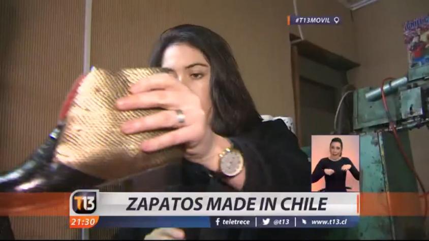 [VIDEO] El nuevo emprendimiento de zapatos Made in Chile
