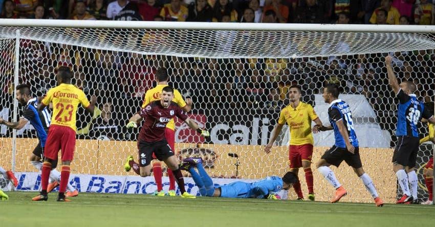 Diego Valdés anotó su primer gol en México en agónico empate de Morelia
